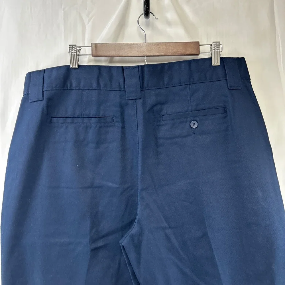 Brahma Work Pants Mens 38x30 Dark Navy Straight Leg Twill BR34100125594